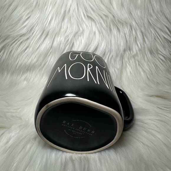Rae Dunn Good Morning Mug Black - Picture 3 of 3